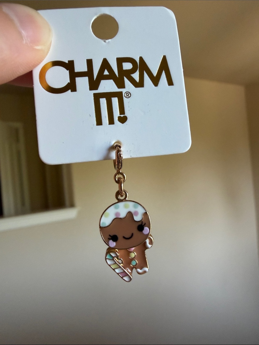 Charm it! Gingerbread dangle charm